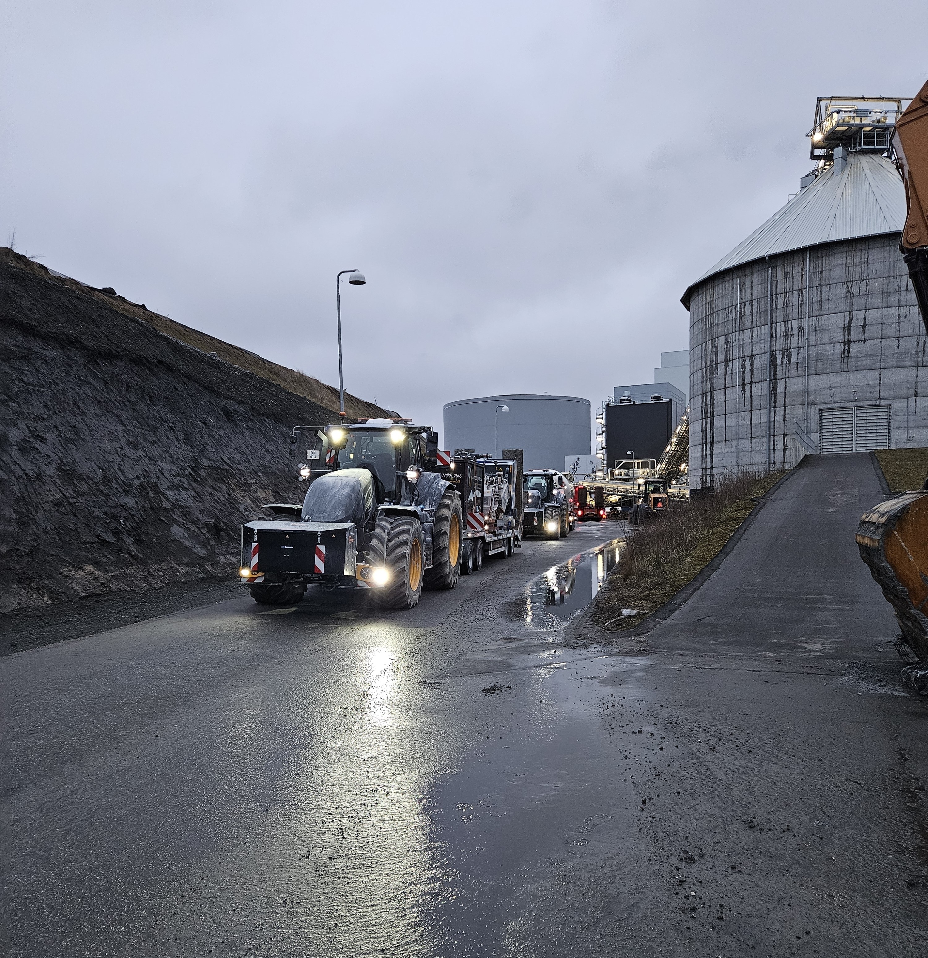 Jordstabilisering med cement i Trekantsområdet, Østjylland